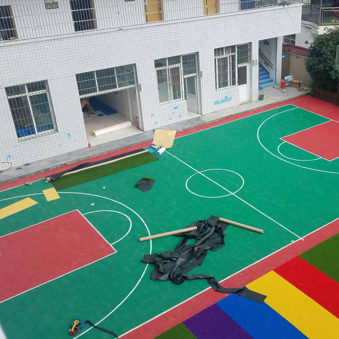 河南悬浮拼装地板幼儿园铺装包设计 - 德彩 - 九正建材网